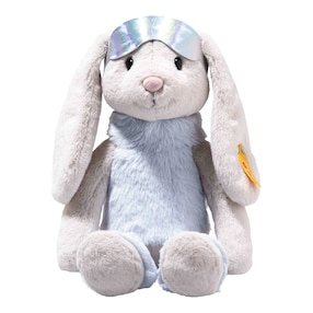 Kuscheltier Hoppie Hase Skifahrer 31cm