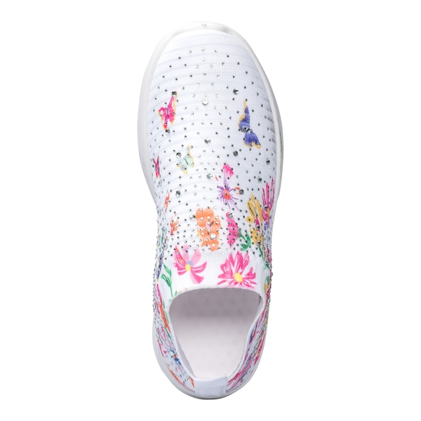 Damen-Flexi-Sneaker „Glitzerblüte“