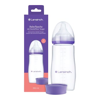 Babyflasche NaturalWave Sauger, Anti-Kolik-Weithals, 330ml