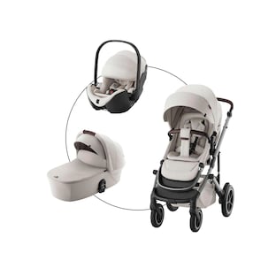 Kombikinderwagen SMILE 5Z LUX Trio-Set inkl. Babyschale BABY-SAFE PRO i-SIZE