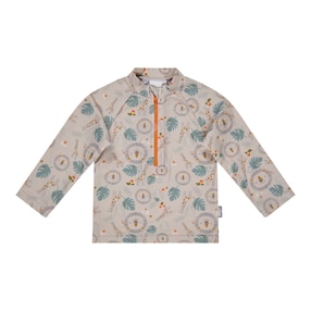Badeshirt langarm mit UV-Schutz Safari
