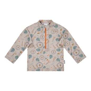 Badeshirt langarm mit UV-Schutz Safari