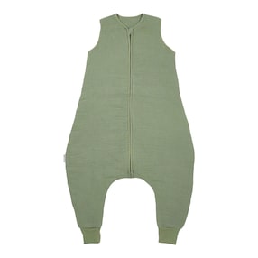 Ganzjahres-Sleepoverall Musselin pre-washed 2.0 TOG