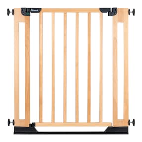 Tür- und Treppenschutzgitter Clear Step Easyclose Eco, 75-80 cm