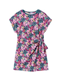 Jerseykleid Mädchen Dschungelprint