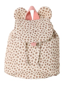 Kinder Kita-Rucksack aus Musselin mit Ohren