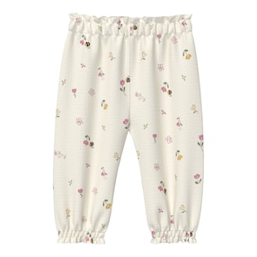 Musselin-Hose Blumen Bienen
