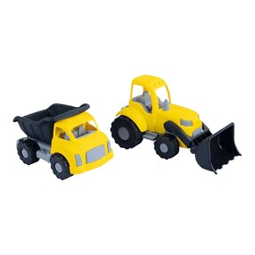 Baufahrzeuge Jumbo Set Truck & Loader