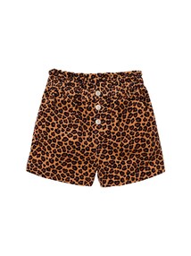 Mädchen Paperbag-Shorts aus Cord