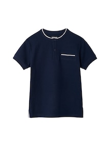 Jungen Poloshirt mit Stehkragen