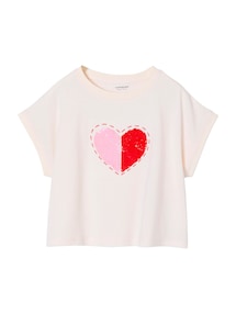 M‰dchen T-Shirt mit Wendepailletten, verschiedene Designs