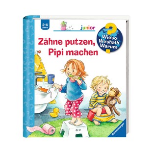 Sachbuch Zähne putzen, Pipi machen