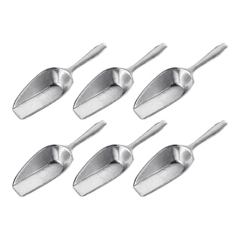 Mini-kruiden- en specerijenschepjes, 6 stuks