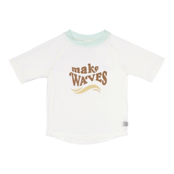 Bade-T-Shirt mit UV-Schutz Welle