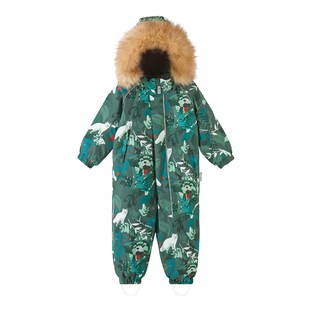 Schneeoverall Kapuze mit Fake Fur