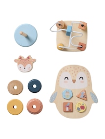 Lernspielzeug-Set MÄRCHENWALD, Holz FSC®