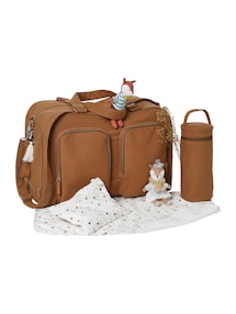 Große Wickeltasche FAMILY L aus Musselin