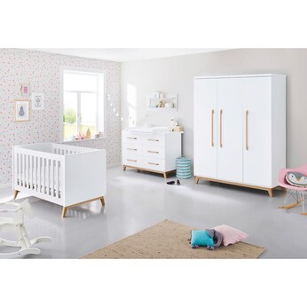 3-tlg. Babyzimmer Riva extrabreit groß