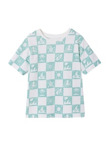 T-Shirt Jungen mit Recycling-Baumwolle