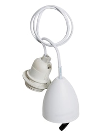 Kinderzimmer Befestigungsset für Lampenschirme, Fassung + Kabel