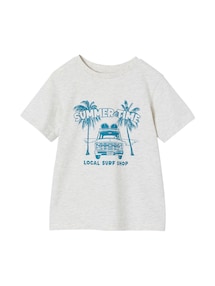 T-Shirt mit Print für Jungen BASIC
