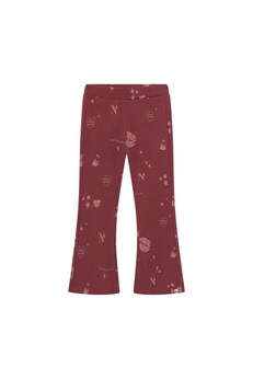 Leggings flared all over print