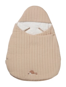2-in-1 Baby Ausfahrsack/Wickelunterlage, Musselin