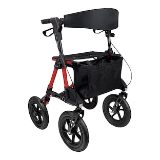 Aluminium Outdoor-Rollator mit Luftbereifung - AT51031