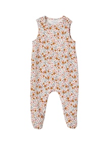Bio-Kollektion: Baby Geschenk-Set aus Body, Latzhose, Mütze & Cordjacke
