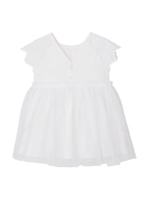 Baby Kleid mit Stickerei und Tüllrock