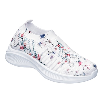 Flexi-Damenschuh Federleicht "Blumen"