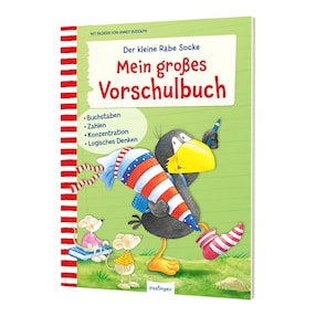 Der kleine Rabe Socke - Mein großes Vorschulbuch