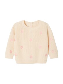 Bestickter Baby Pullover