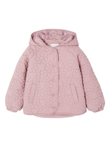 Mädchen Steppjacke mit Blumenmuster, Übergangsjacke