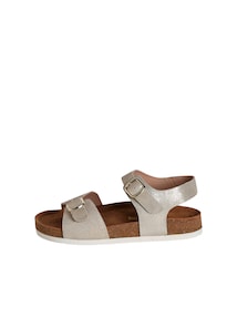 Ledersandalen mit 2 Schnallen Kinder
