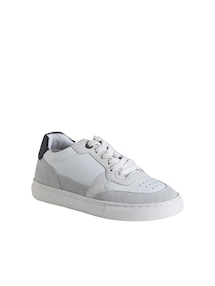 Kinder Ledersneakers mit Reißverschluss