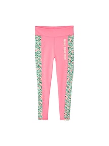 Sport-Tights Mädchen mit  grafischem Print