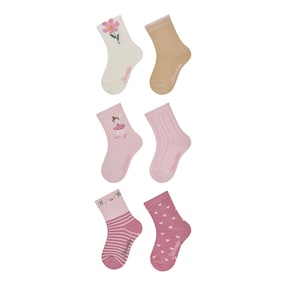 6er-Pack Socken Blume Ballerina