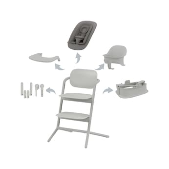 Bundle Treppenhochstuhl Lemo 2.0 5-in-1 Set 