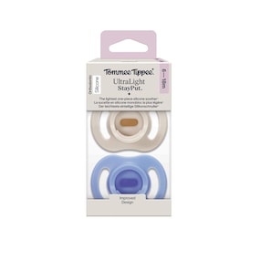 2er-Pack Schnuller ultra light 6-18M