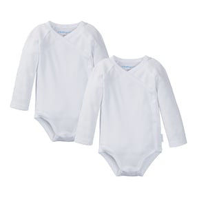 2er-Pack Wickelbodys langarm