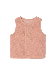 Baby Weste aus Teddyfleece