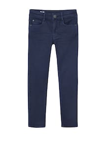 Jungen Slim-Fit-Hose, Hüftweite SLIM, Bundweite verstellbar