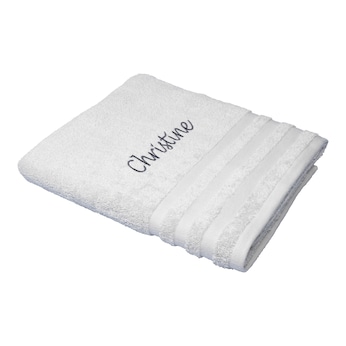 Badetuch personalisiert mit Namen, 150x100 cm, 100% Baumwolle