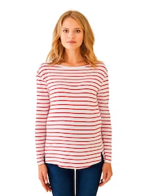 Shirt mit verdeckten Stillöffnungen, Schwangerschaft und Stillzeit