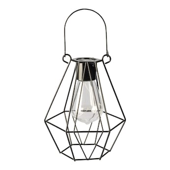 Solar-LED-Dekoleuchte „Eckig“