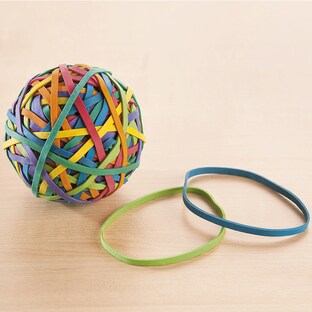 Gummiband-Ball