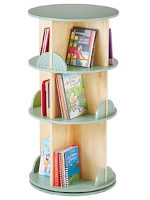 Drehbares Bücherregal REGENBOGEN Kinderzimmer