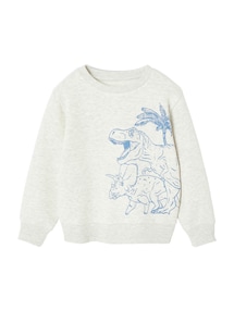 Sweatshirt Jungen mit Print BASIC