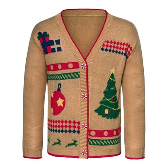 Weihnachts-Strickweste „Carsten“